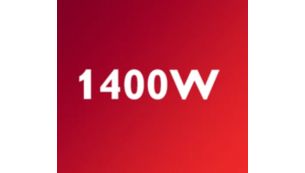 High-power performance for fast cooking results