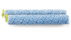 Powerful and gentle micro-fiber brushes deliver 6700 rpm