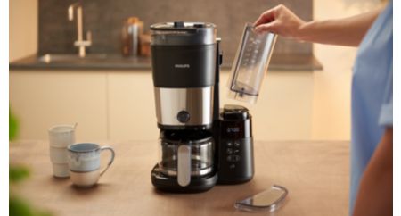 Philips grind and brew coffee maker best sale