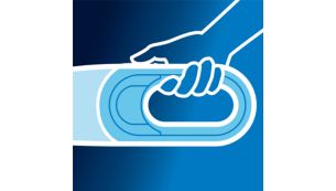 Runder Griff f&uuml;r optimale Handhabung