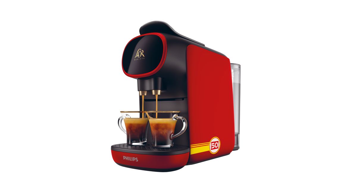 L'OR Barista PASSIONE ROSSA Macchina da caffè a capsule LM9012/51R1 ...