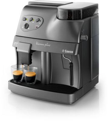 エスプレッソマシン　Saeco Vienna 
SUPERAUTOMATIC View support for your Vienna Super-automatic espresso