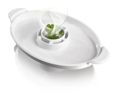 Komora pre prísady Flavour Booster dodá jedlu viac chuti pomocou lahodnej vône bylín a korenín