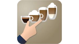 Eine Vielzahl an Kaffeespezialit&auml;ten auf Knopfdruck