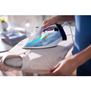 Carefree ironing, no setting required