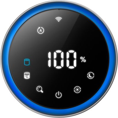 Purifies the air in less than 6 min (1)