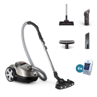 Philips Philips Performer LED uit de 8000-serie Stofzuiger met zak XD8152/12 aanbieding