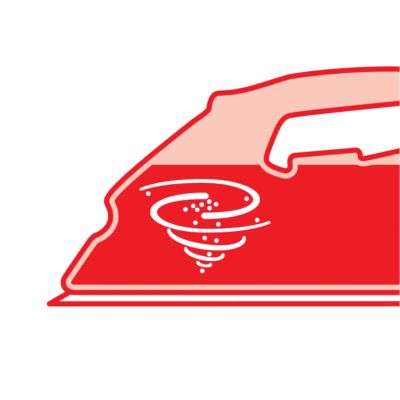 Calc clean slider to easily remove scale out of your iron