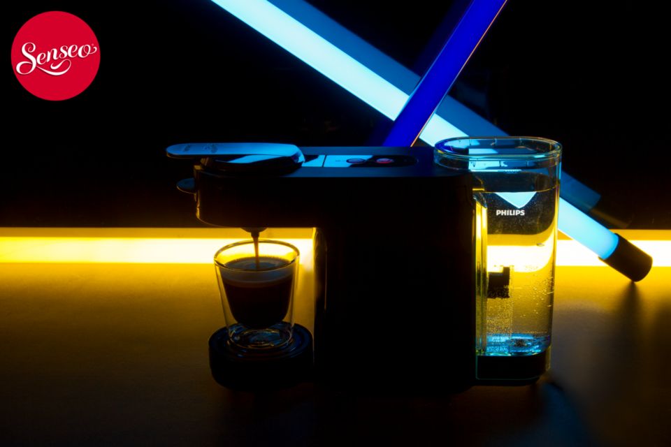 Un café au goût intense à la simple pression d'un bouton