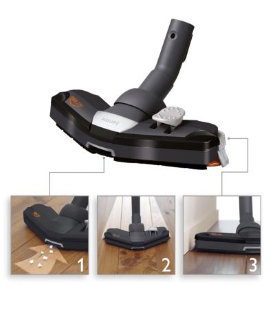TriActive nozzle with unique 3-in-1 action