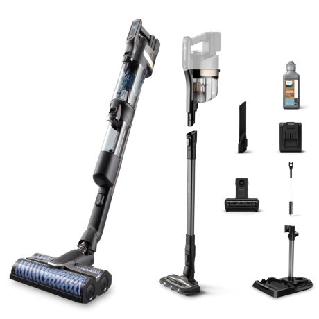 XW9383/01 AquaTrio Cordless Безкабелно мокро и сухо почистване – серия 9000