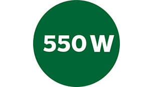 Výkonný 550W motor