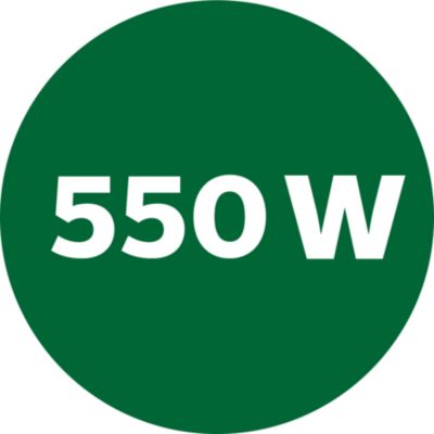 Potente motor de 550 W