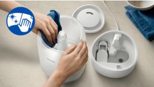 Designed for easy cleaning