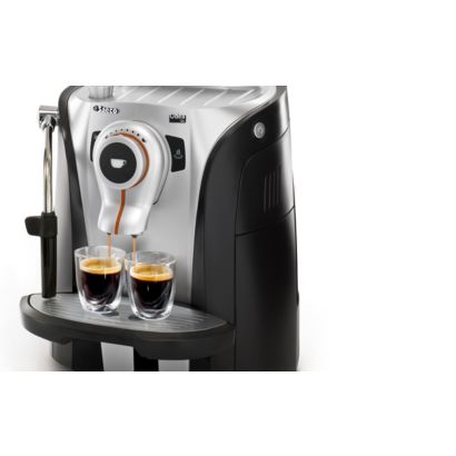 Design moderno e jeito prático de preparar expressos