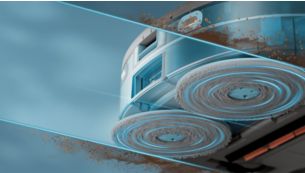 مضاعفة المماسح للحصول على لمعان ناصع