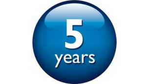 長達 5 年持久過濾效能