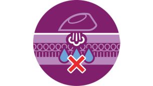 Intet vand, der drypper vand ned på gulvet: AquaBlock-betrækteknologi
