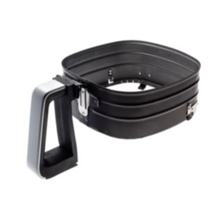 Panier QuickClean noir et argent