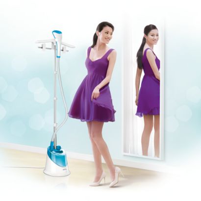 Dê vida nova a suas roupas delicadas com vapor