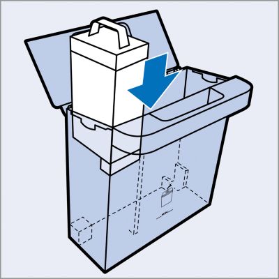 Rezervne spremnike jednostavno možete spremiti u posebni odjeljak za spremanje
