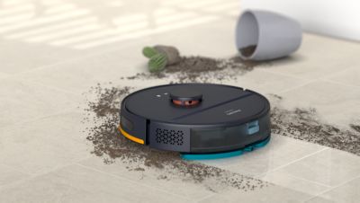 Едновременно сухо и мокро почистване, почиства прах и замърсявания без усилие