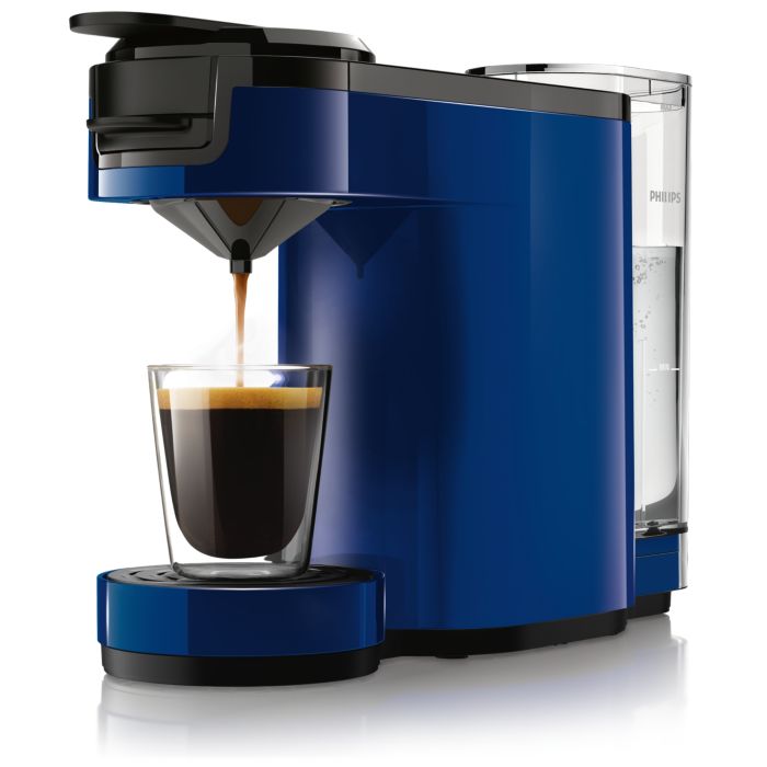 Delicious intense coffee at the touch of a button