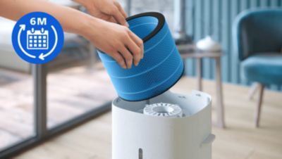 Long life filters up to 6 months