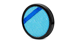 3-warstwowy filtr wyłapuje mikrodrobinki