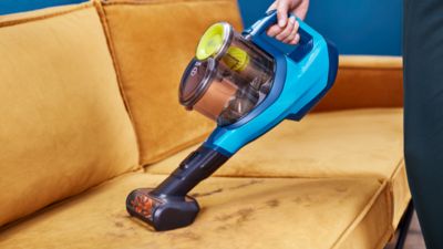 Spazzola Mini Turbo per la pulizia rapida di superfici morbide
