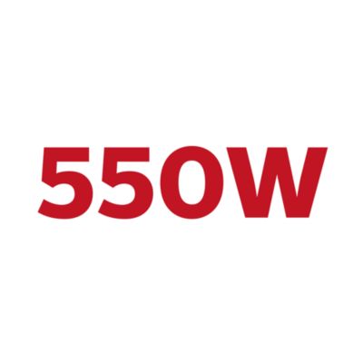 550 watts: alto desempenho com economia de energia