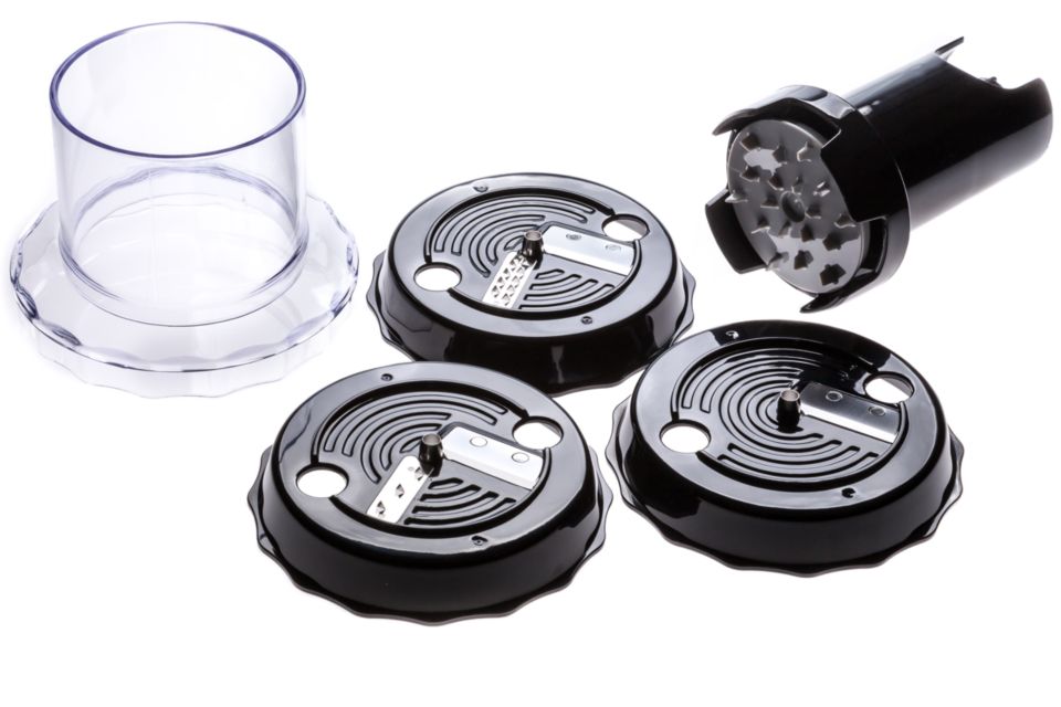 Pour changer d'accessoire spiraliseur