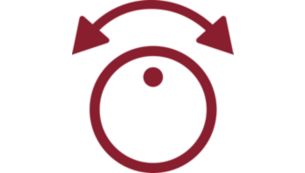 V&aelig;lg nemt kaffeindstillingerne ved hj&aelig;lp af bryggeknappen