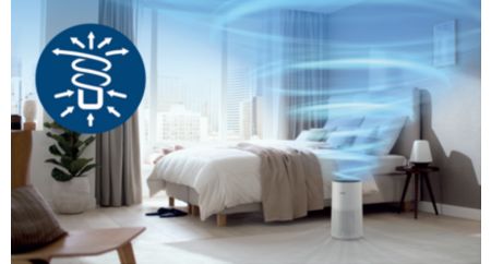 Purification rapide adaptée à une surface allant jusqu’à 21 m²