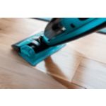 Vacuums and mops in one stroke