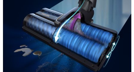 Self-cleaning Power Brushes with patented technology