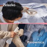 Efekt prasowania żelazkiem, wygoda parownicy
