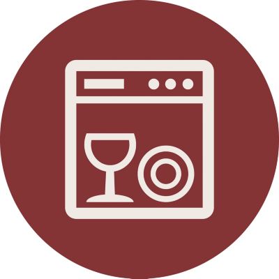 Dishwasher proof for easy cleaning