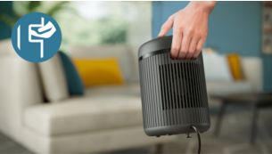 سهلة الحمل مع مقبض مضمّن