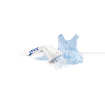 Greitas raukšlių pašalinimas naudojant garus