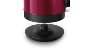 Cordless 360&deg; pirouette base for easy lifting and placing
