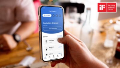 24/7 Control via the Philips Home Safety app