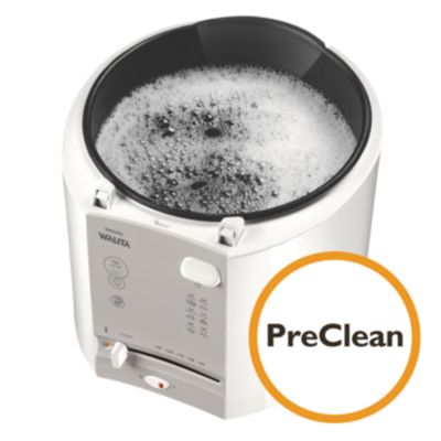 Função PreClean para deixar o recipiente interno de molho em água quente