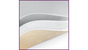 Ausgezeichnete Gleitf&auml;higkeit dank mehrschichtigem Bezug