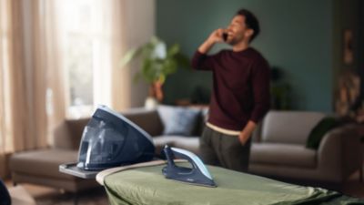 הגדרת טמפרטורה אחת מושלמת לכל הבדים הניתנים לגיהוץ