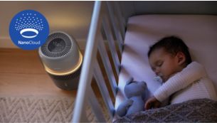 Fino al 99% di batteri in meno: ideale per le camerette di bambini e neonati