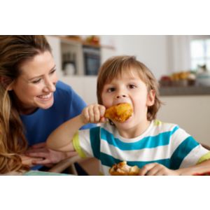 Great-tasting chips with up to 80% less fat*