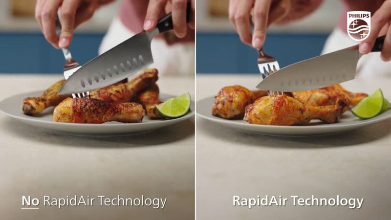 Rapid Air: crujiente por fuera, tierno por dentro