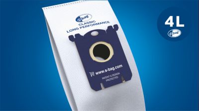 Ľahké vrecká s dlhou životnosťou sa zmestia do veľkej 4 l prachovej komory