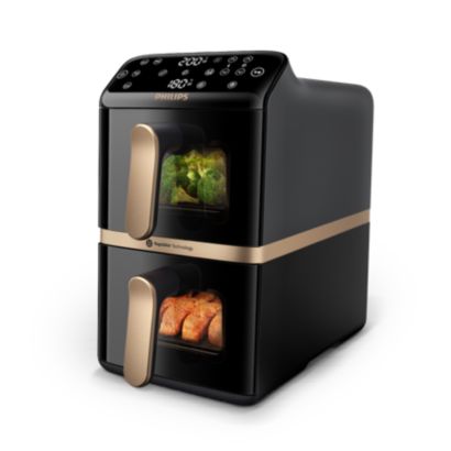 Philips 4000 ser. „Airfryer“ su 2 krepšeliais